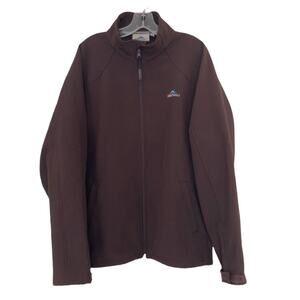 Denali Brown Full Zip Jacket Sz M